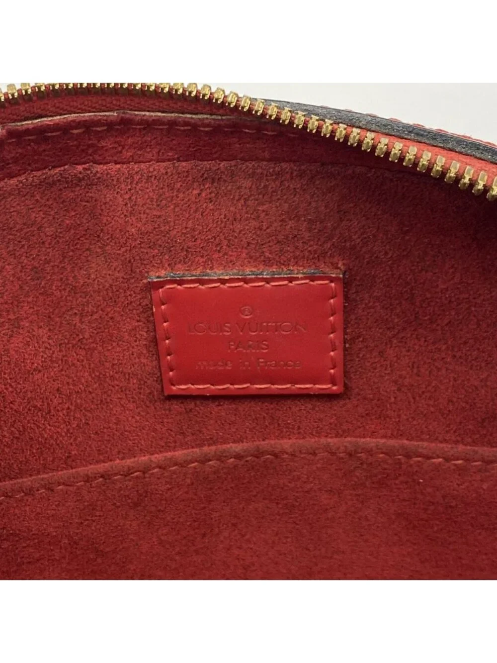 Louis Vuitton Epi Jasmine Castilian Red Handbag